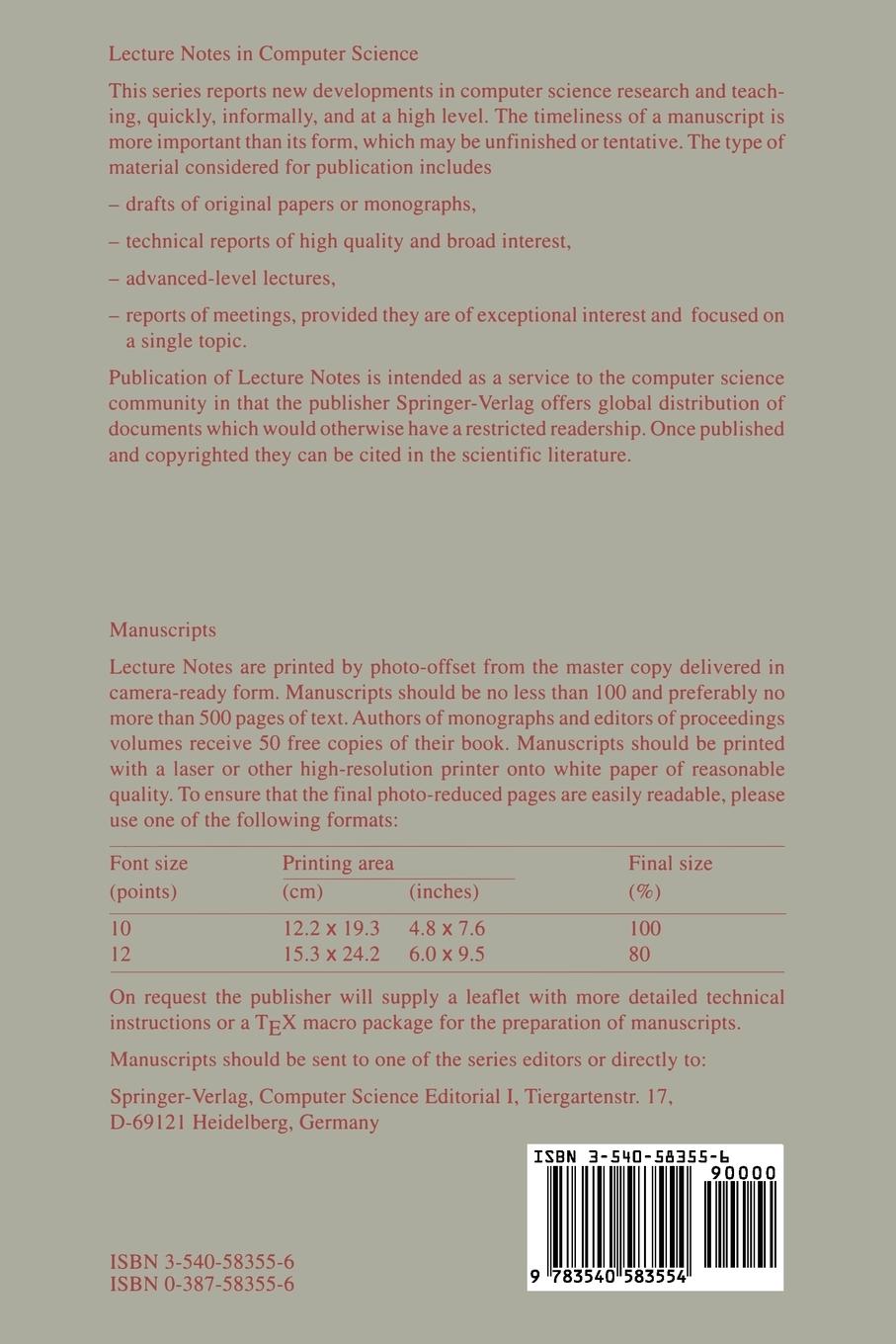 Rückseitencover Turing Machines with Sublogarithmic Space