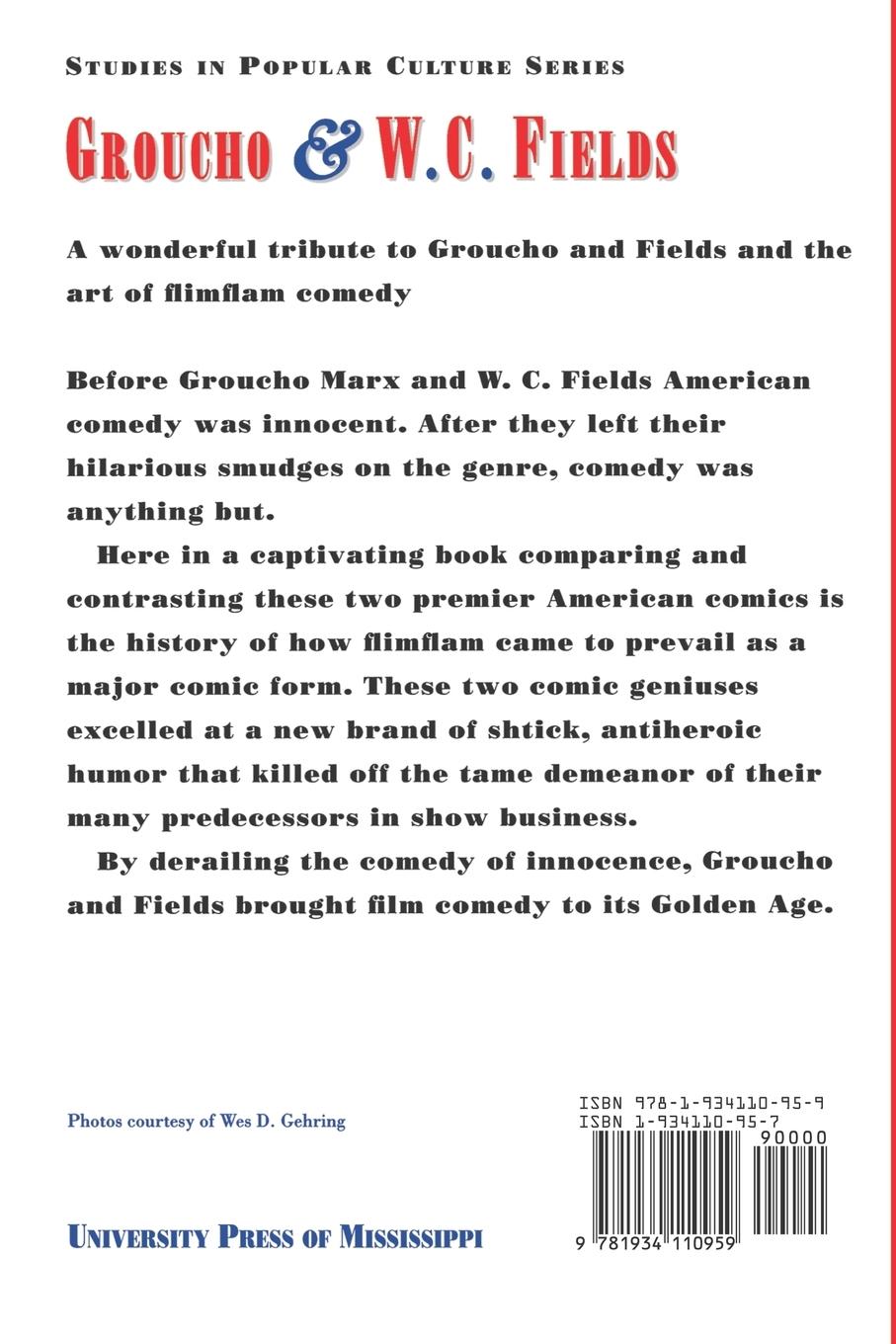 Rückseitencover Groucho and W. C. Fields