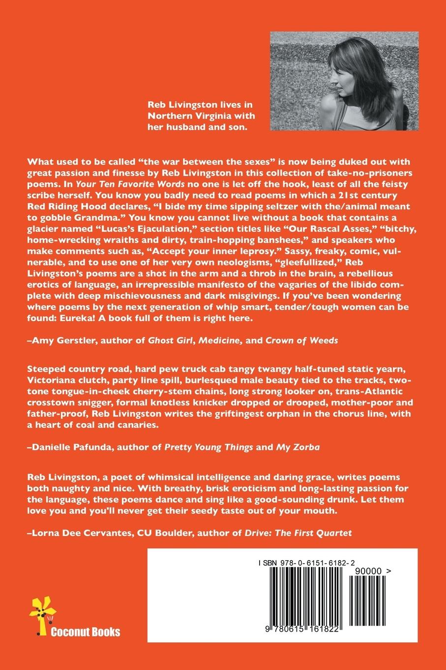 Rückseitencover Your Ten Favorite Words