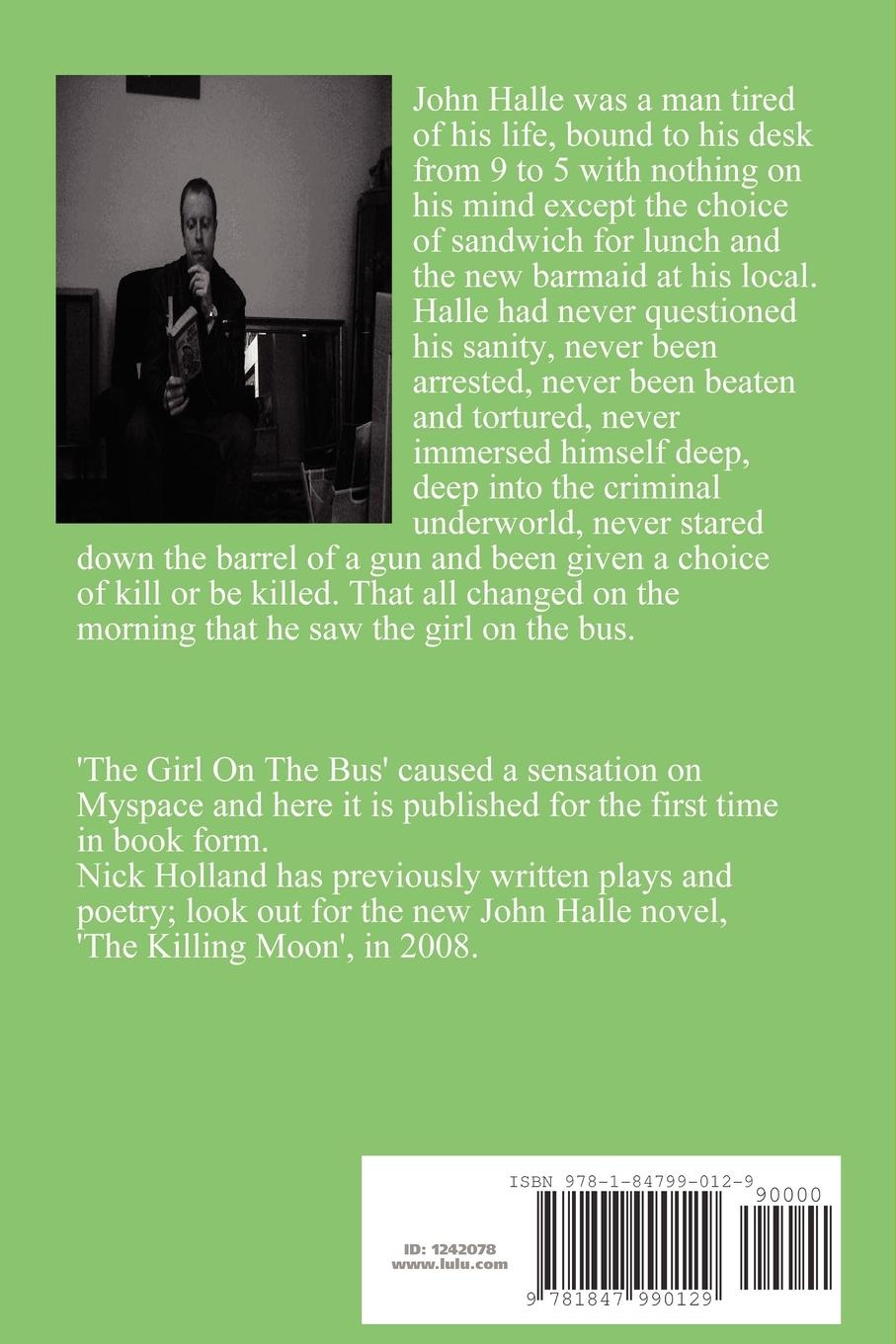 Rückseitencover The Girl on the Bus