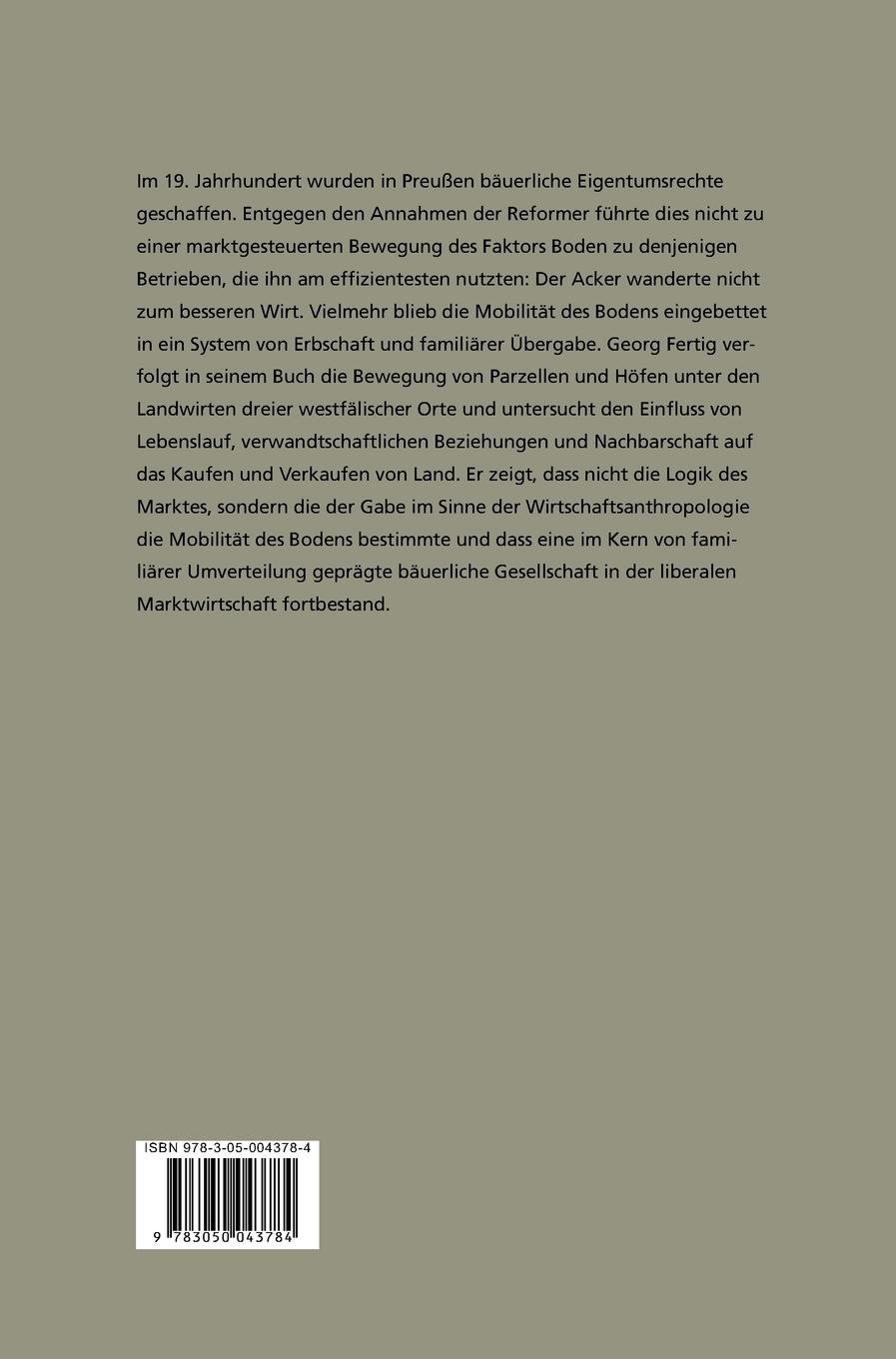 Rückseitencover Äcker, Wirte, Gaben