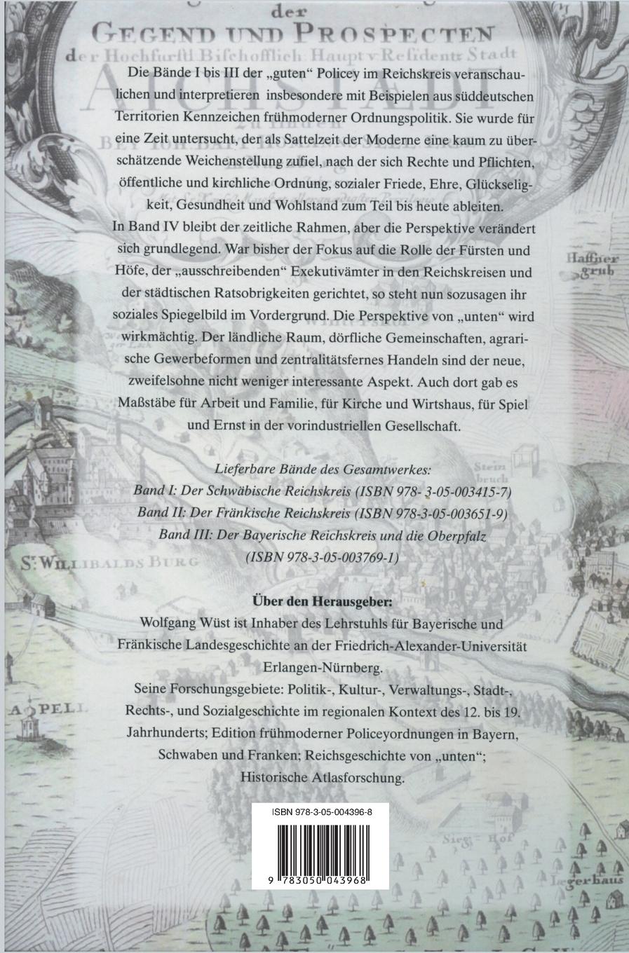 Rückseitencover Die lokale Policey
