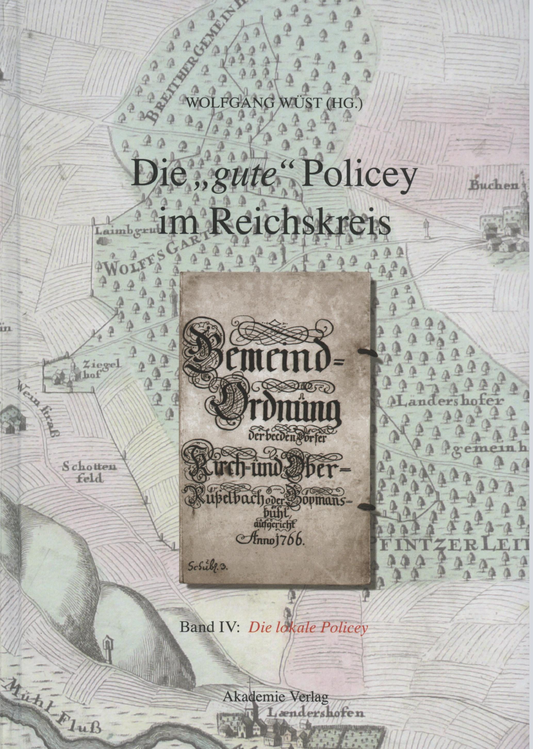 Vorderes Coverbild Die lokale Policey