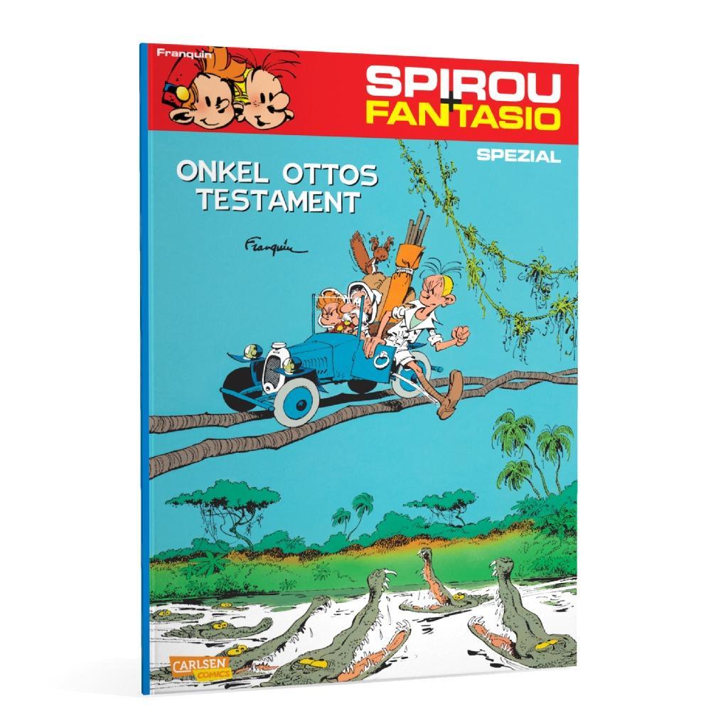 Beispielinhalt (Bild) Spirou und Fantasio Spezial 7: Onkel Ottos Testament