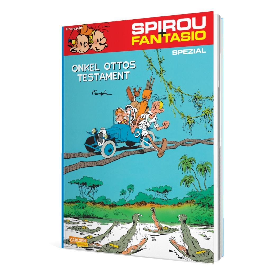 Beispielinhalt (Bild) Spirou und Fantasio Spezial 7: Onkel Ottos Testament