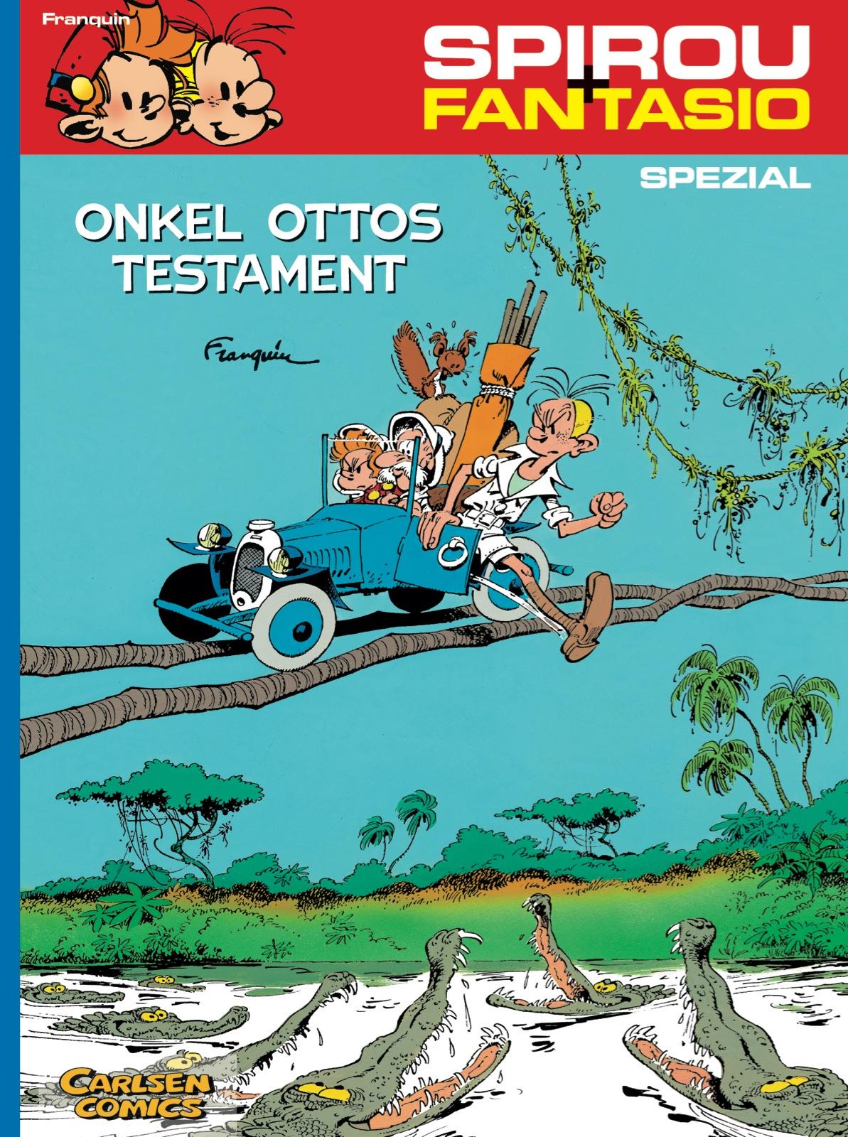 Vorderes Coverbild Spirou und Fantasio Spezial 7: Onkel Ottos Testament