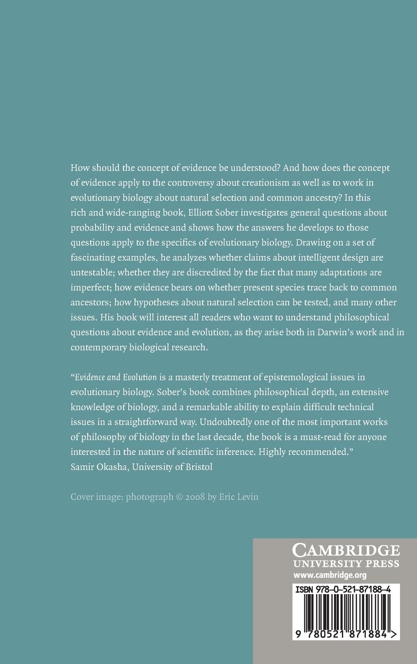 Rückseitencover Evidence and Evolution