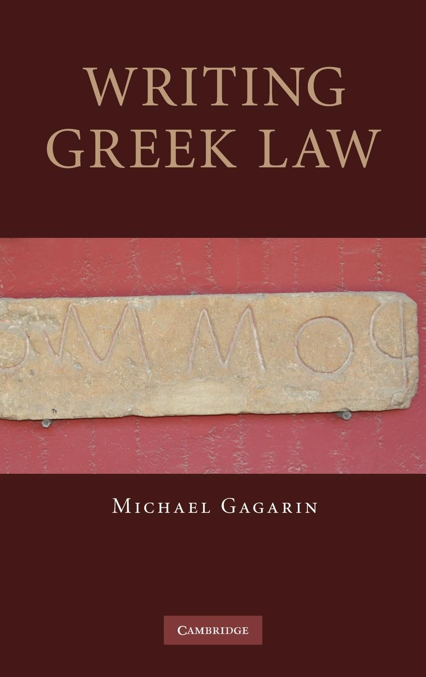 Vorderes Coverbild Writing Greek Law