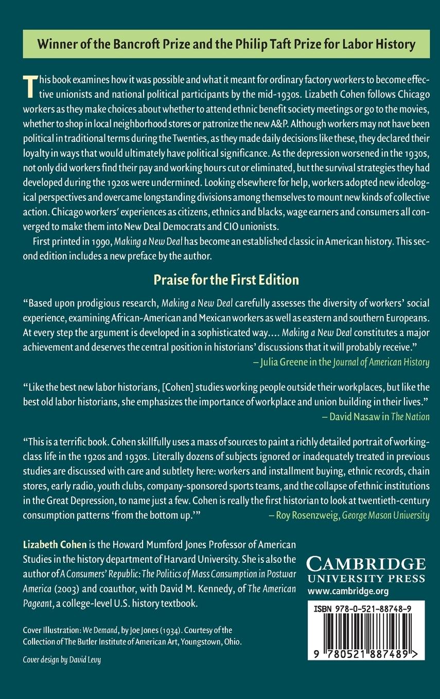 Rückseitencover Making a New Deal