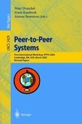 Vorderes Coverbild Peer-to-Peer Systems