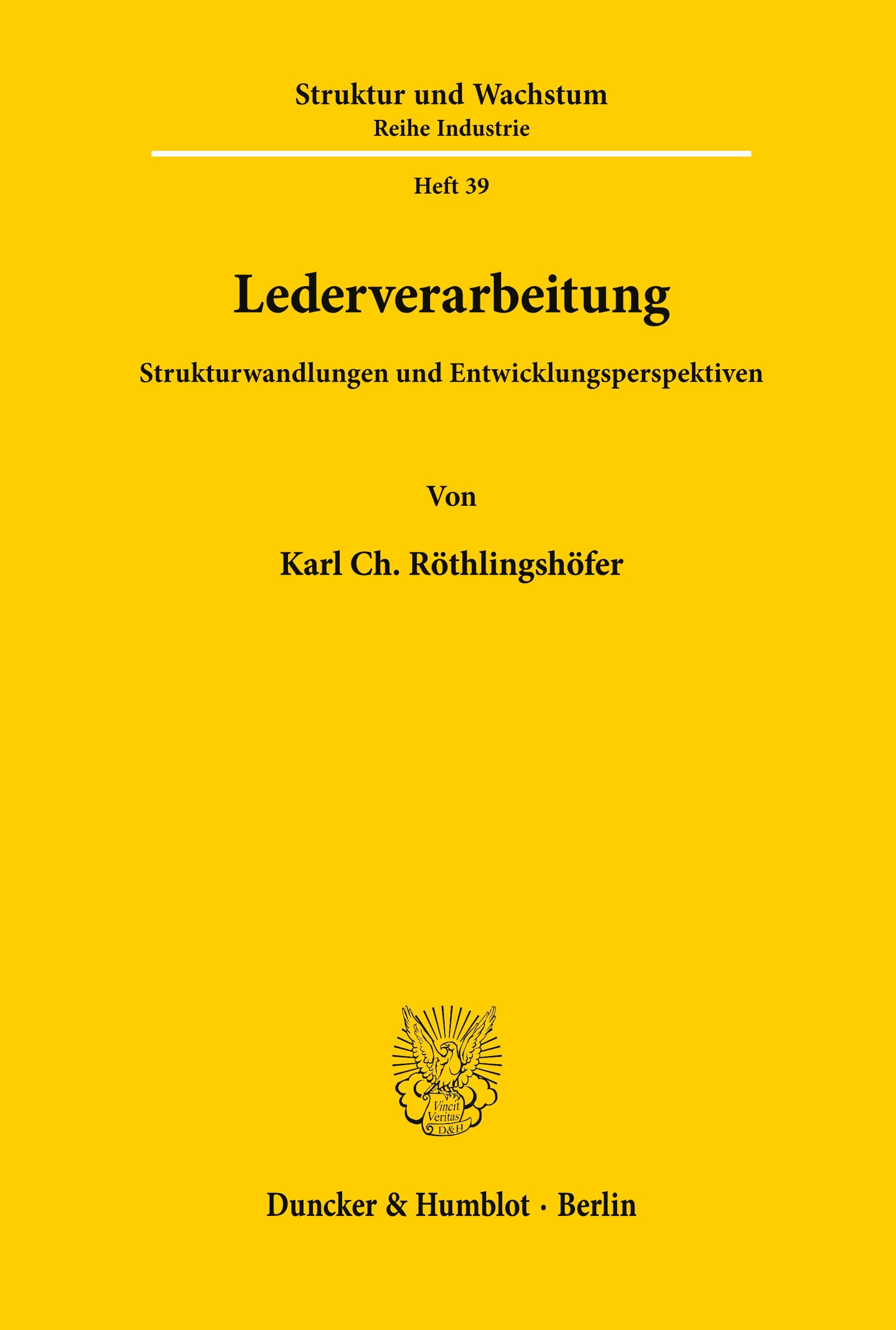 Vorderes Coverbild Lederverarbeitung.