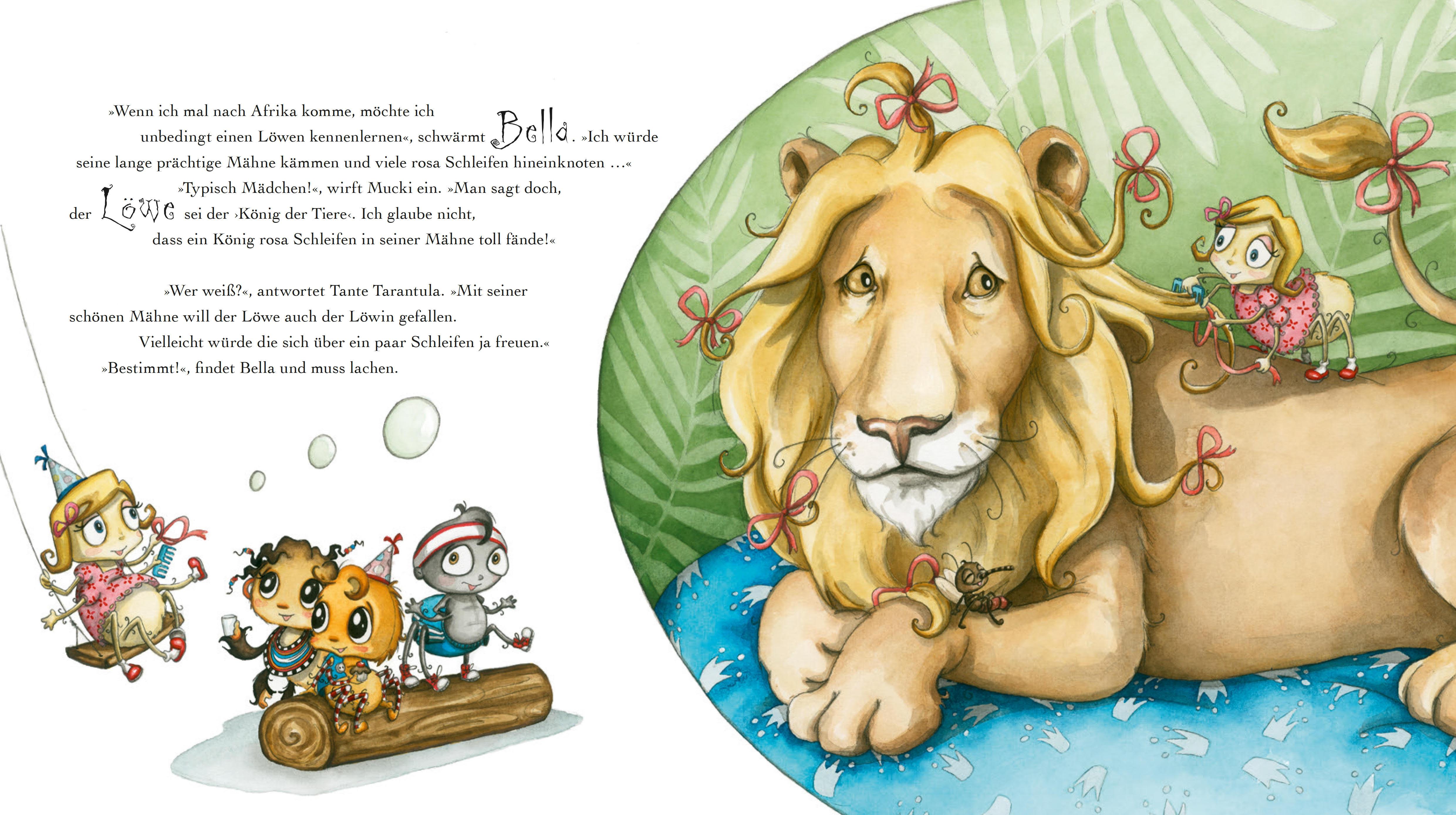 Beispielinhalt (Bild) Die kleine Spinne Widerlich 02 - Der Geburtstagsbesuch