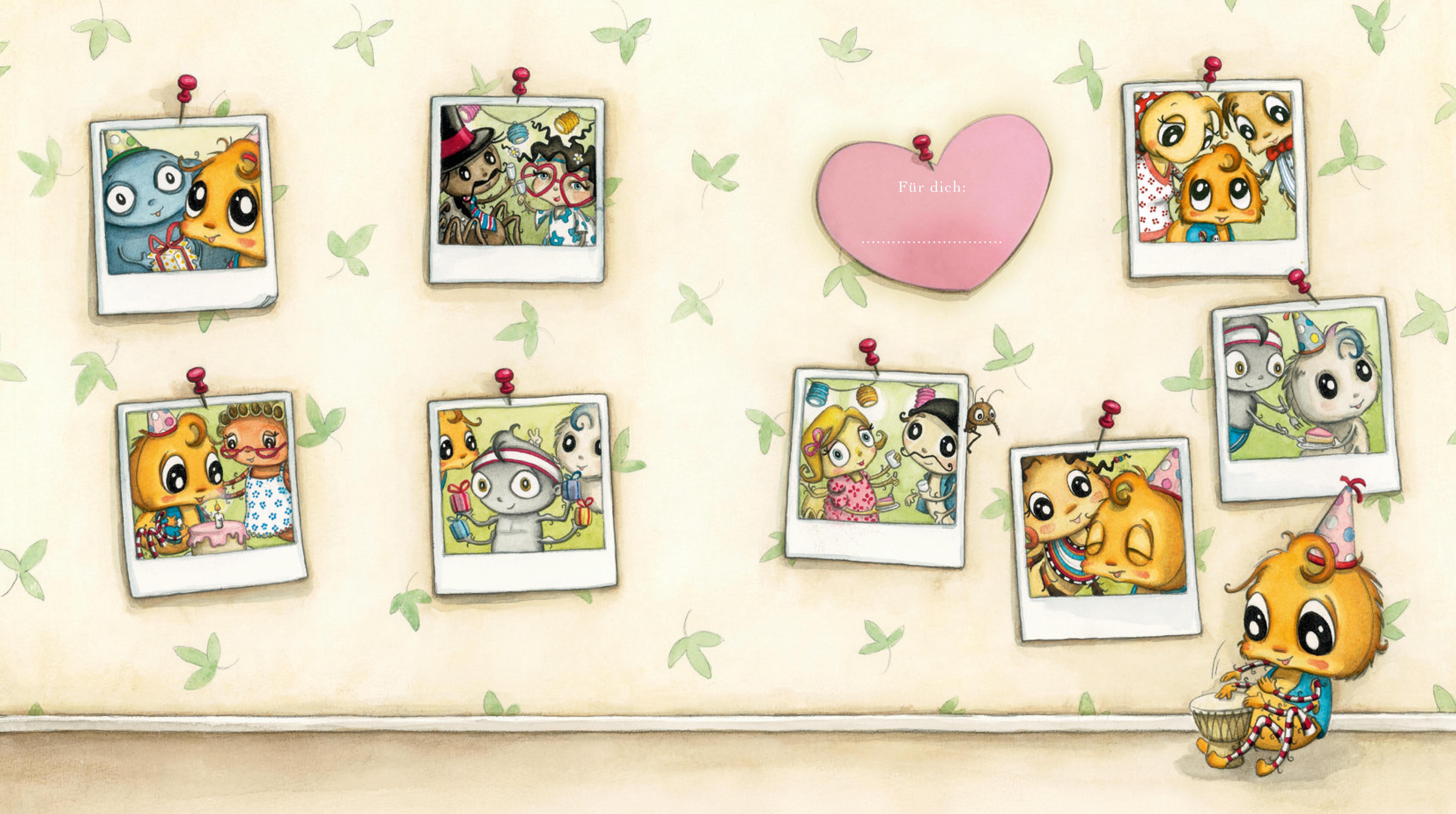 Beispielinhalt (Bild) Die kleine Spinne Widerlich 02 - Der Geburtstagsbesuch