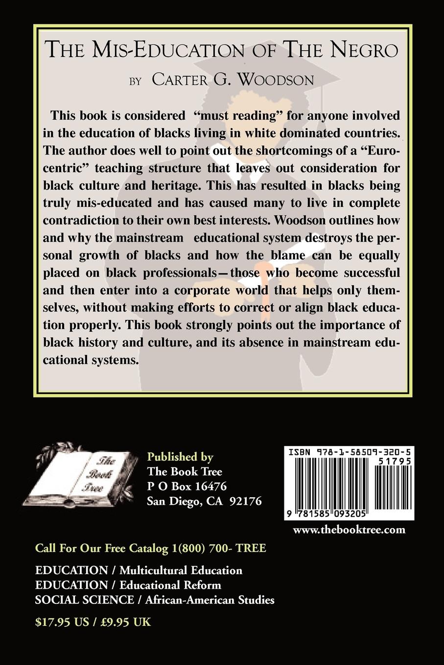 Rückseitencover The Mis-Education of the Negro