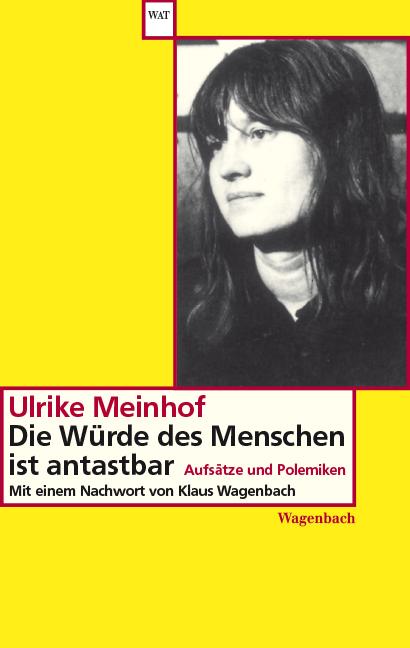 Vorderes Coverbild Die Würde des Menschen ist antastbar
