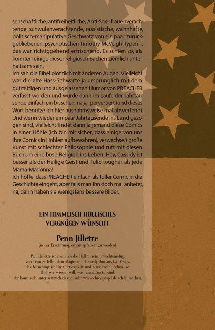 Beispielinhalt (Bild) Preacher 03 - Sie kamen nach Masada