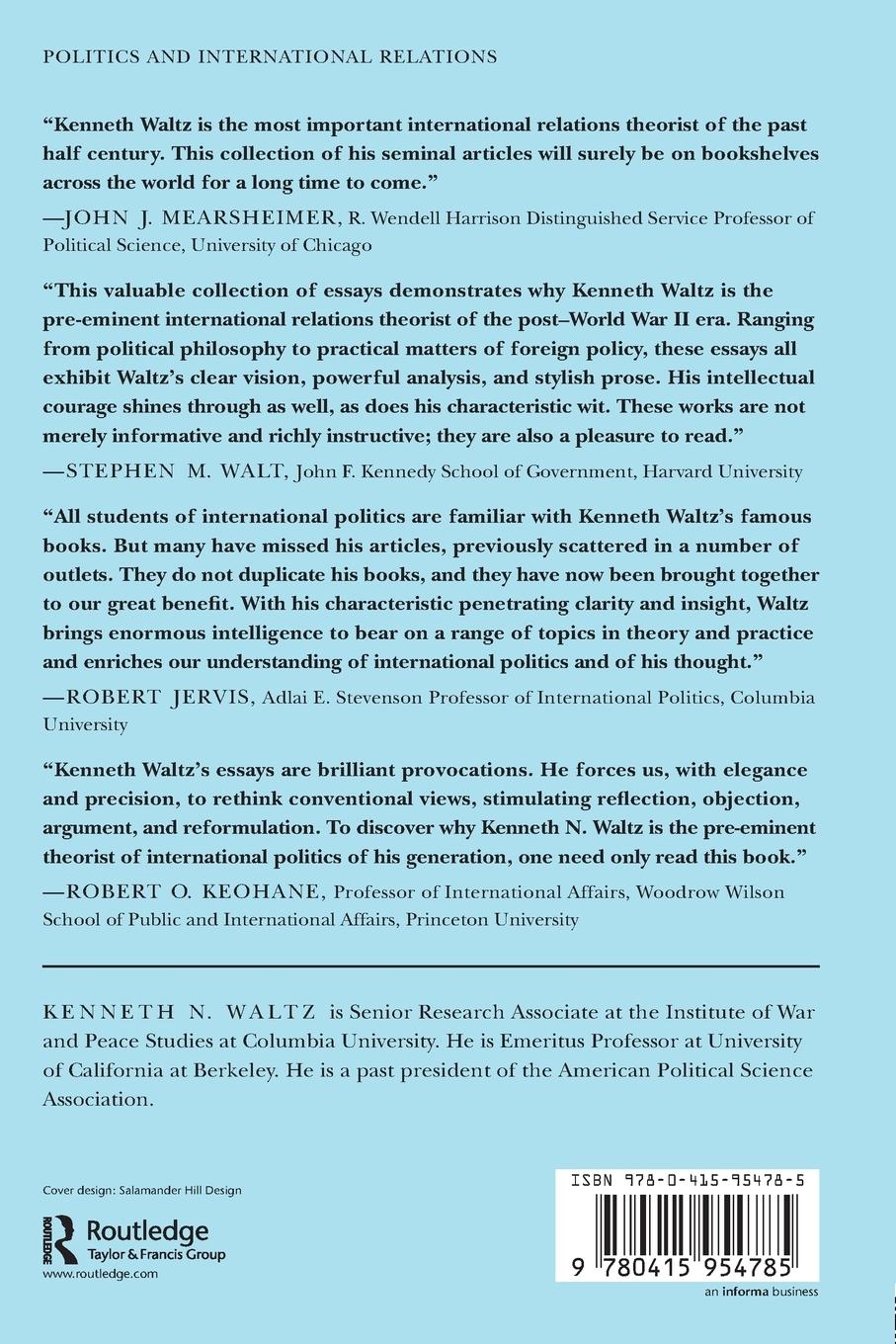 Rückseitencover Realism and International Politics