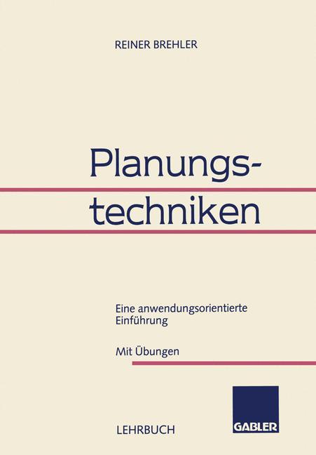 Vorderes Coverbild Planungstechniken