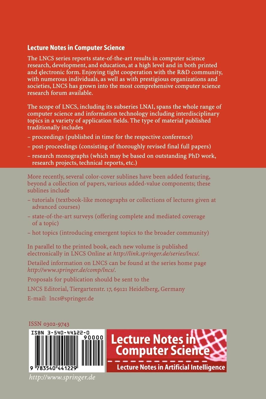 Rückseitencover Conceptual Modeling for New Information Systems Technologies