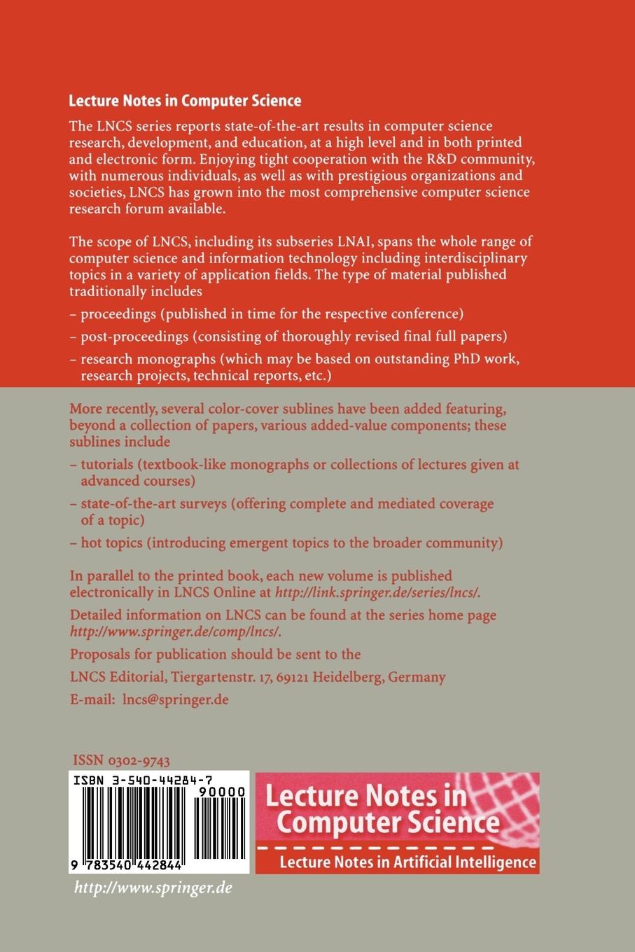 Rückseitencover Generative Programming and Component Engineering