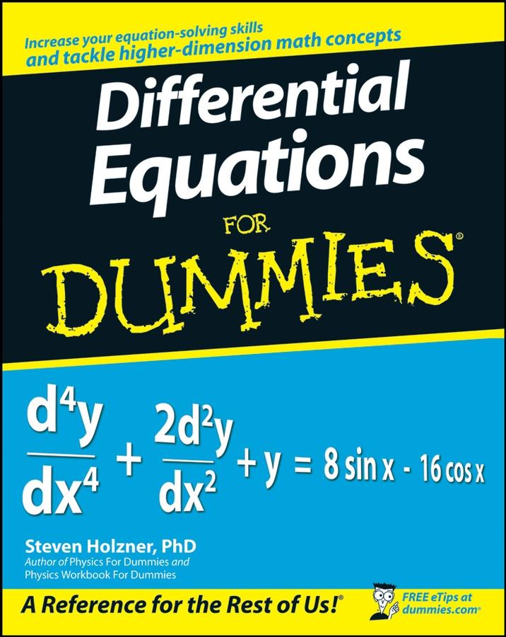 Vorderes Coverbild Differential Equations for Dummies