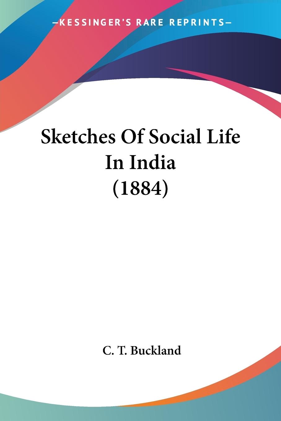 Vorderes Coverbild Sketches Of Social Life In India (1884)
