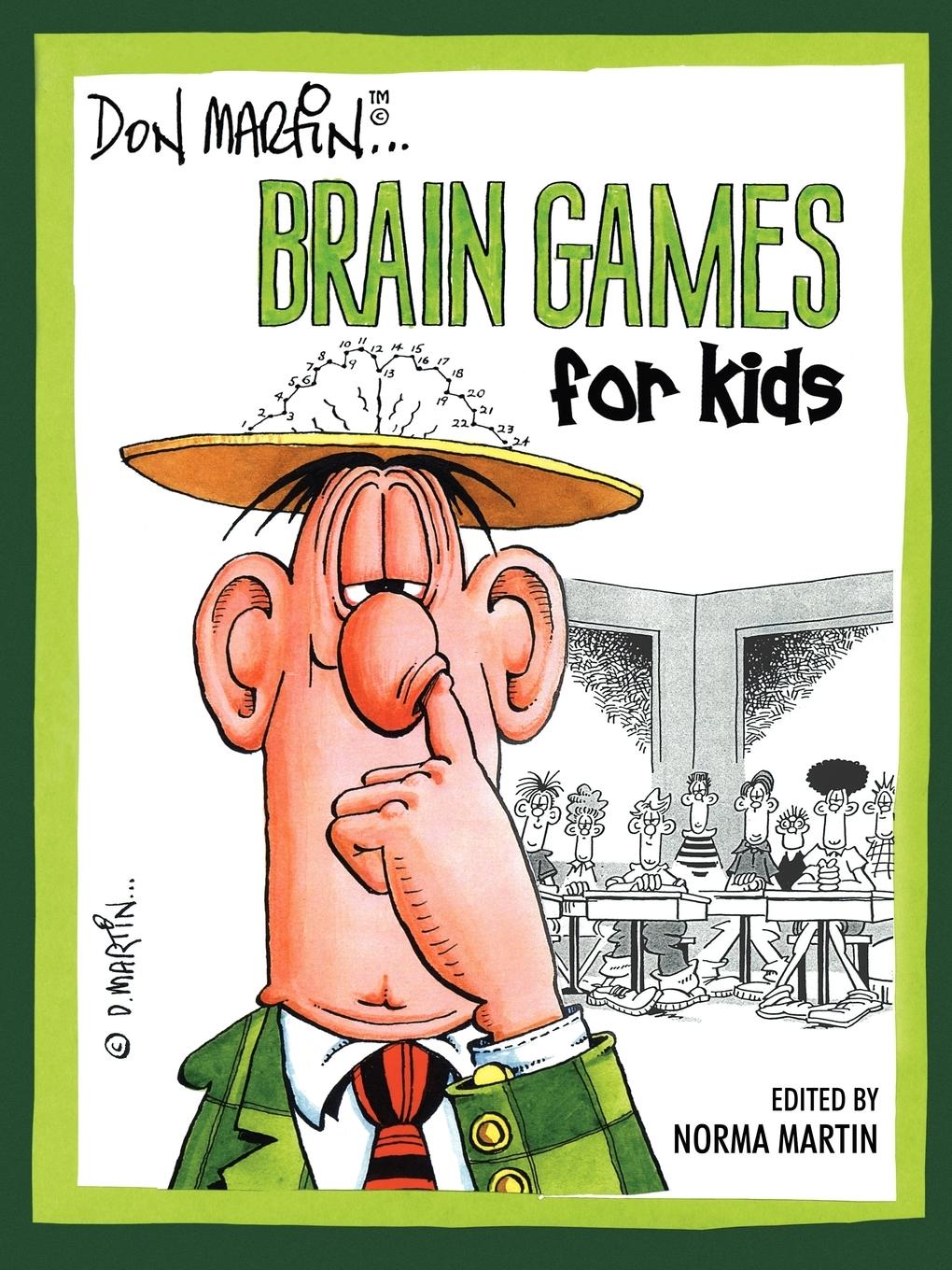 Vorderes Coverbild Don Martin Brain Games For Kids