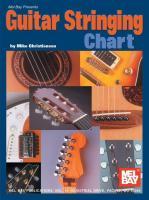 Vorderes Coverbild Guitar Stringing Chart