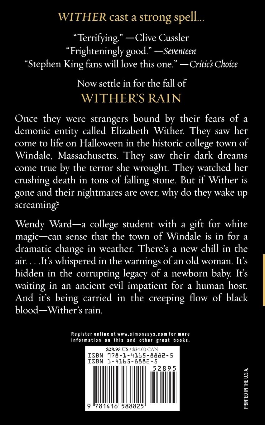 Rückseitencover Wither's Rain