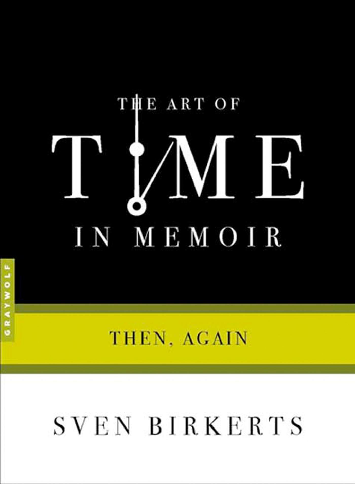 Vorderes Coverbild The Art of Time in Memoir