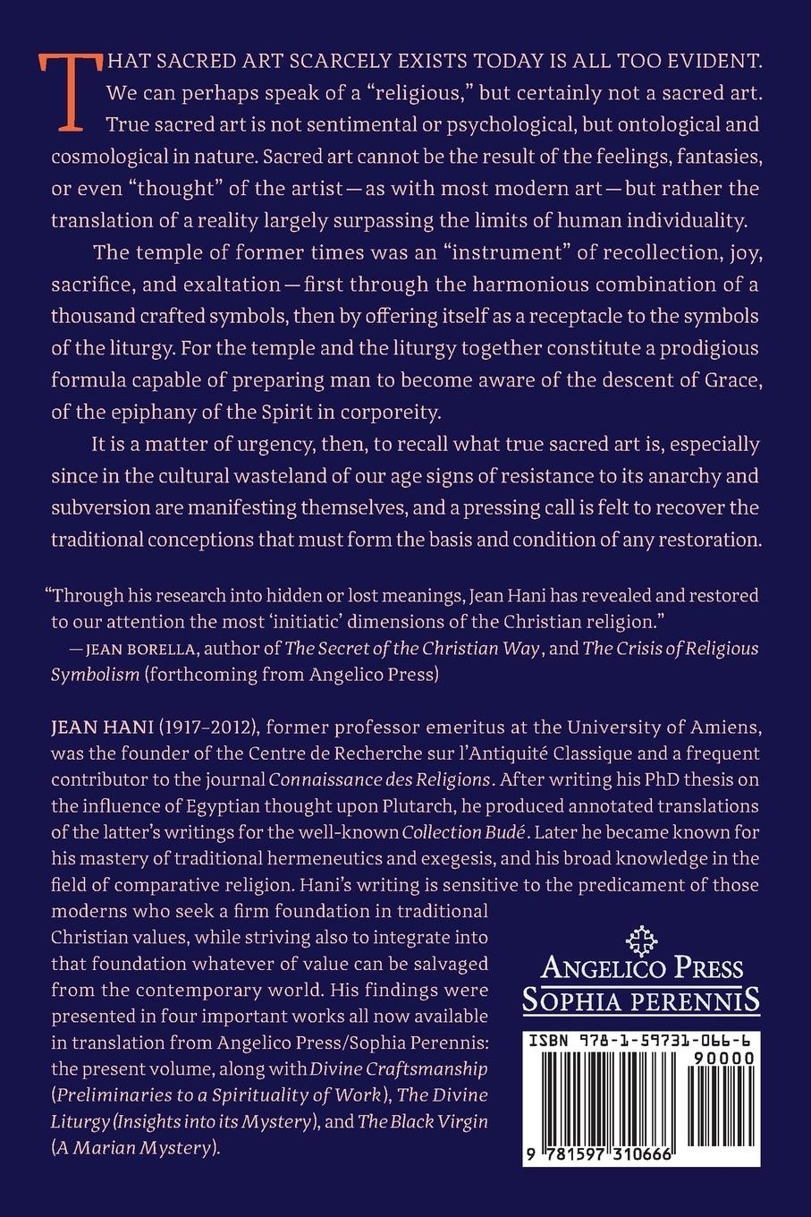 Rückseitencover The Symbolism of the Christian Temple