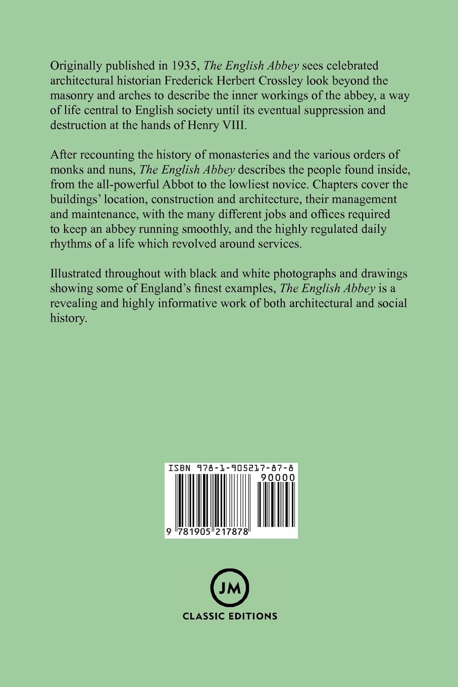 Rückseitencover The English Abbey