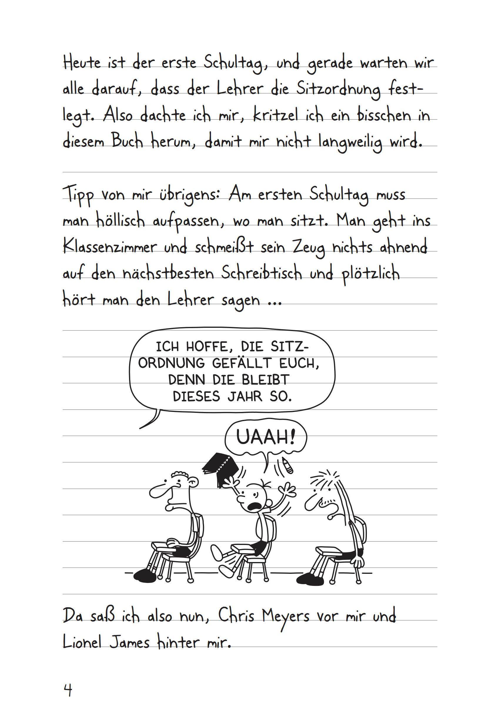 Beispielinhalt (Bild) Gregs Tagebuch 01: Von Idioten umzingelt!