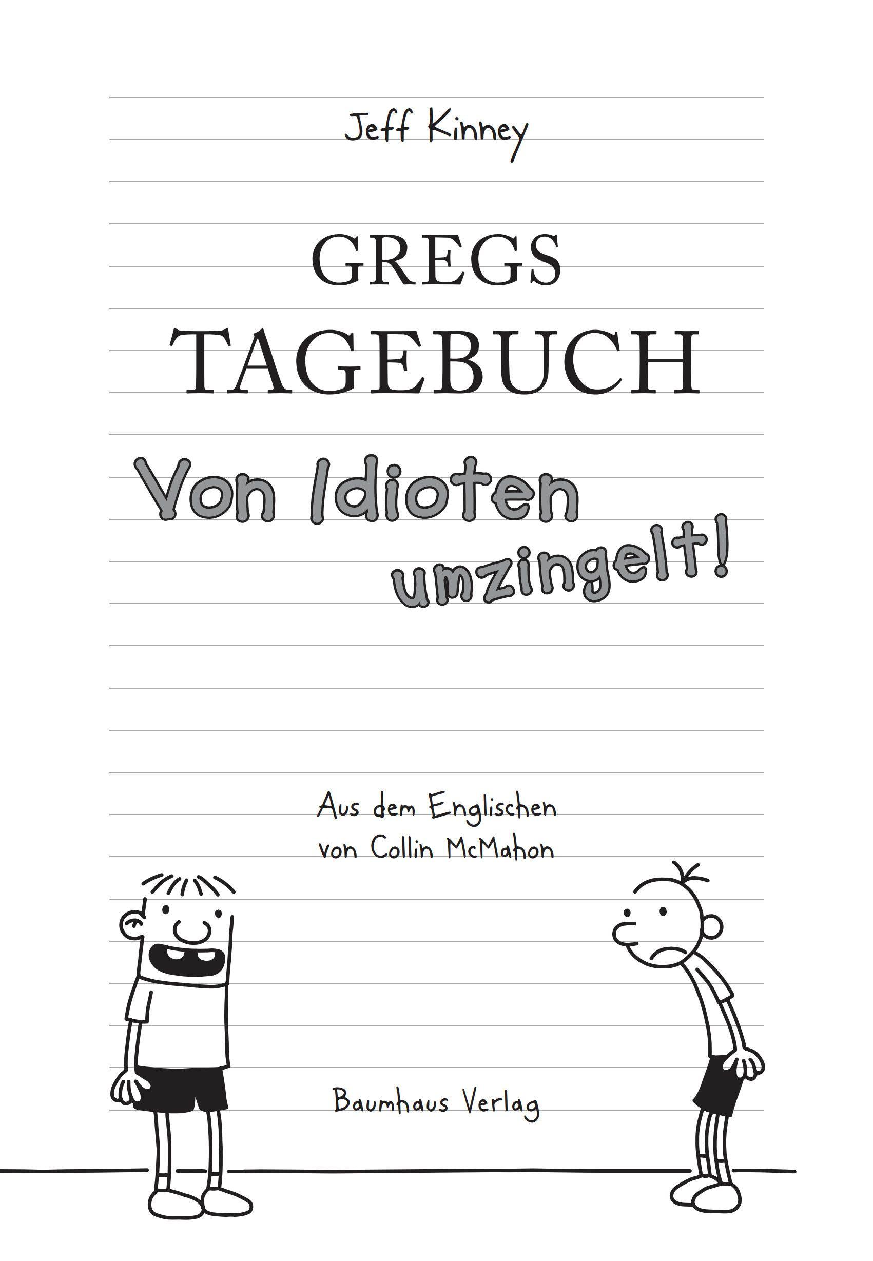 Beispielinhalt (Bild) Gregs Tagebuch 01: Von Idioten umzingelt!