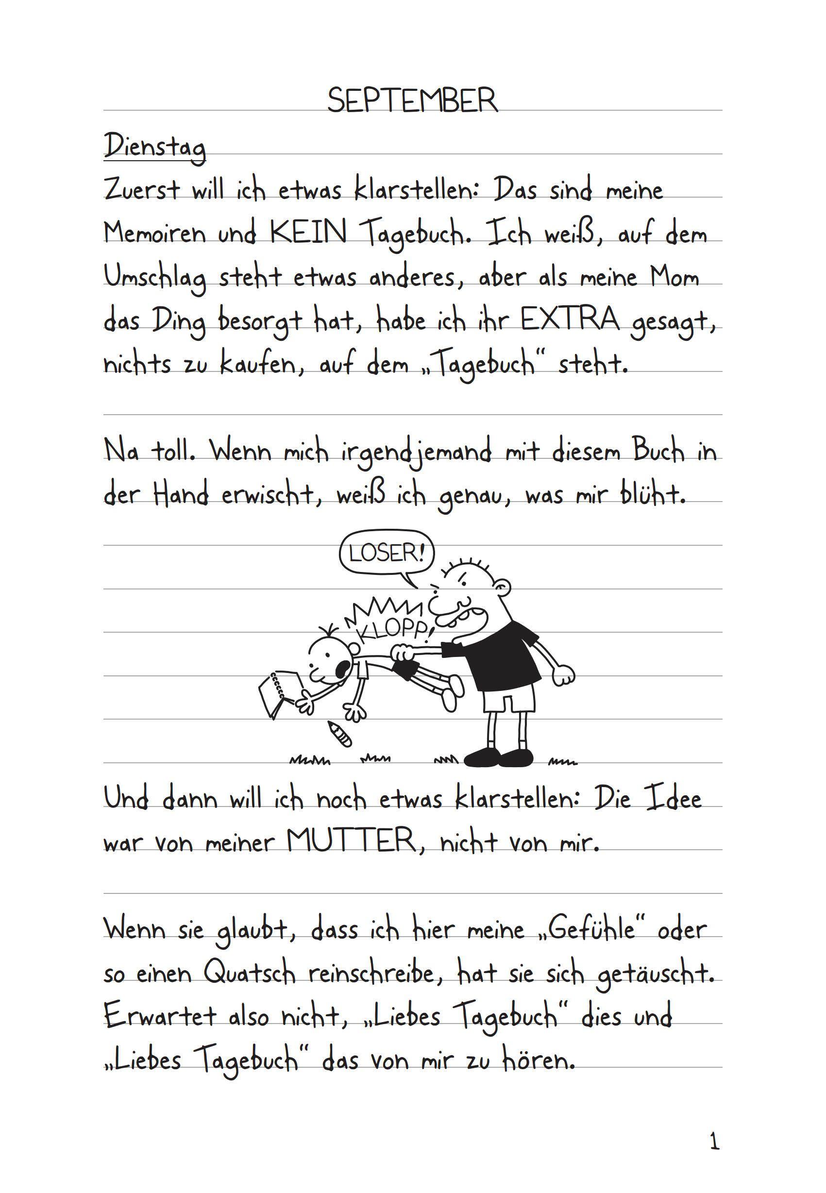 Beispielinhalt (Bild) Gregs Tagebuch 01: Von Idioten umzingelt!