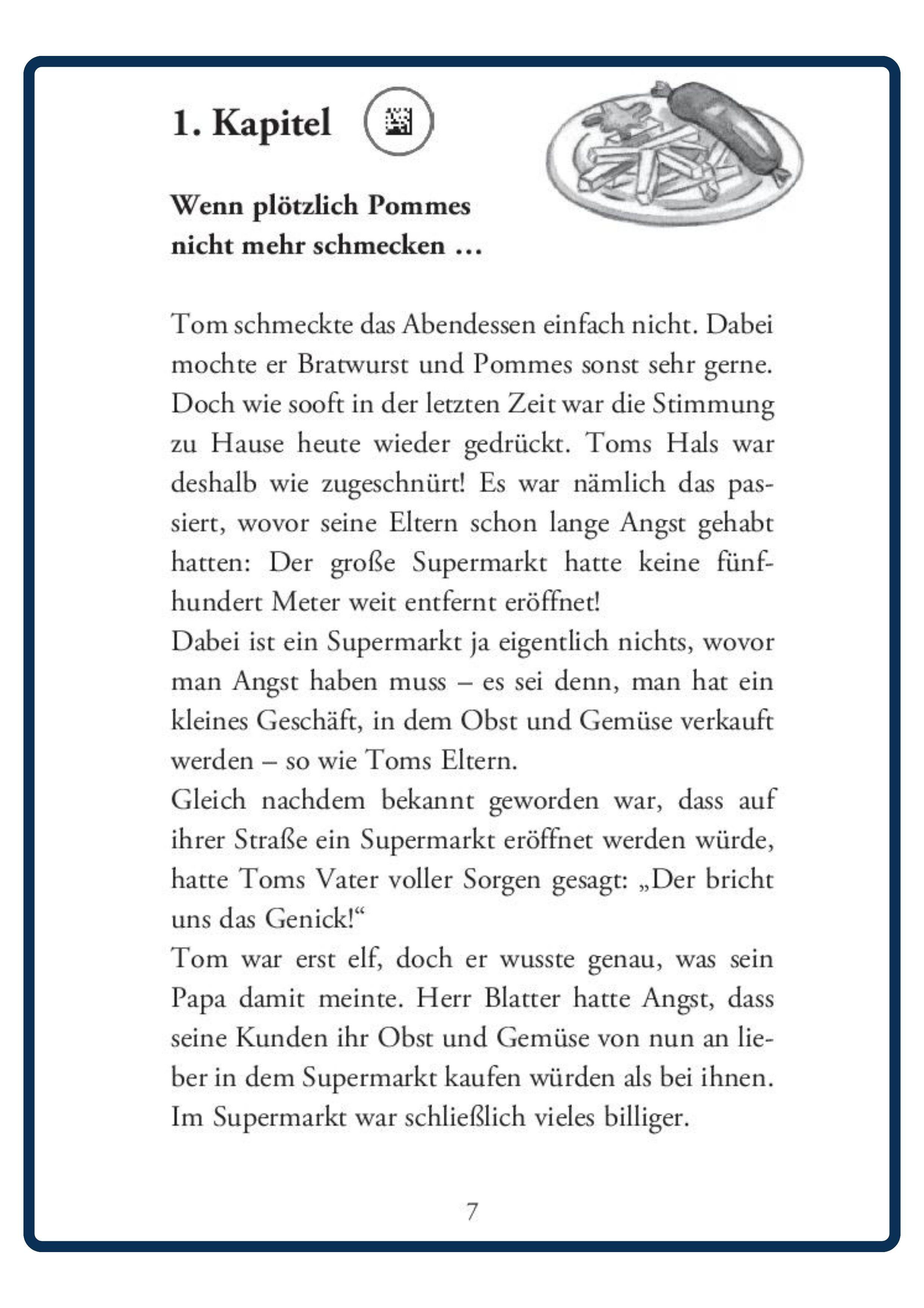 Beispielinhalt (Bild) Der Gurkenvampir