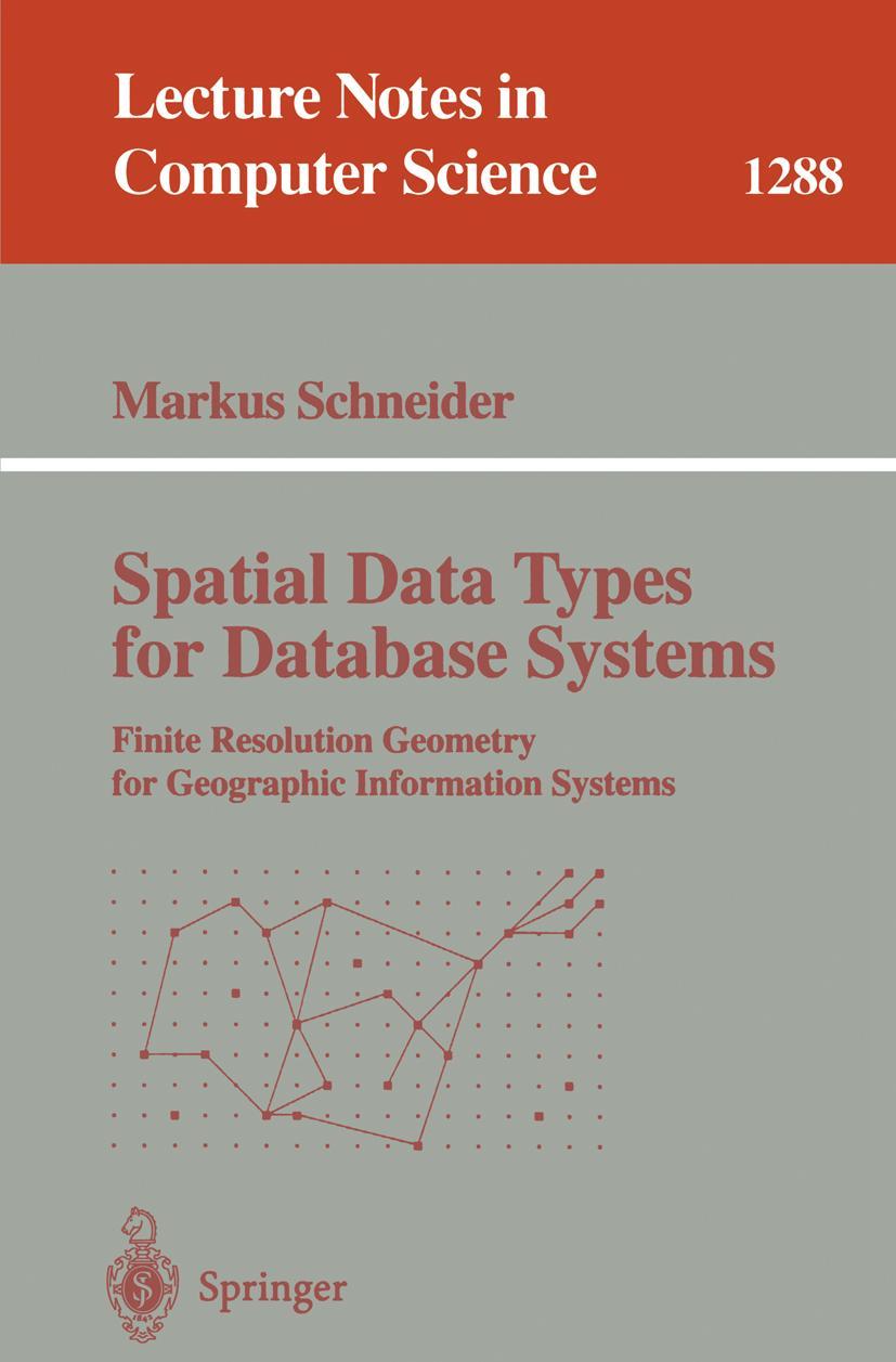 Vorderes Coverbild Spatial Data Types for Database Systems