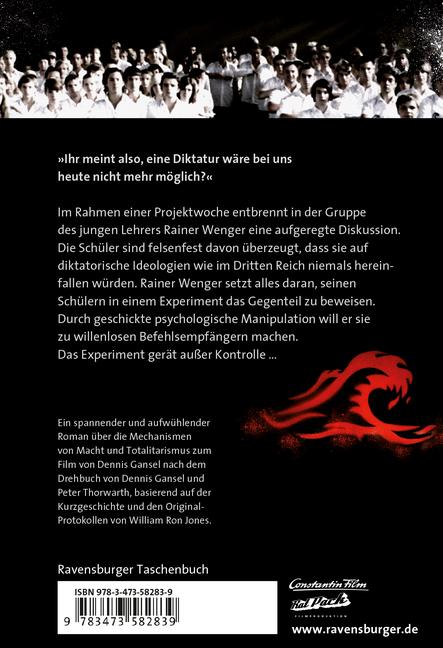 Beispielinhalt (Bild) Die Welle - Der Roman zum Film