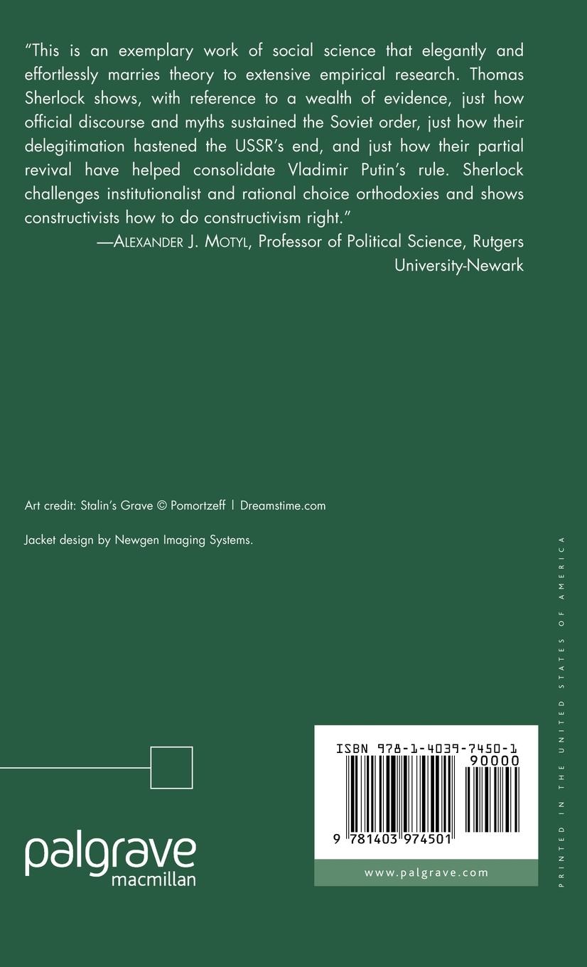 Rückseitencover Historical Narratives in the Soviet Union and Post-Soviet Russia