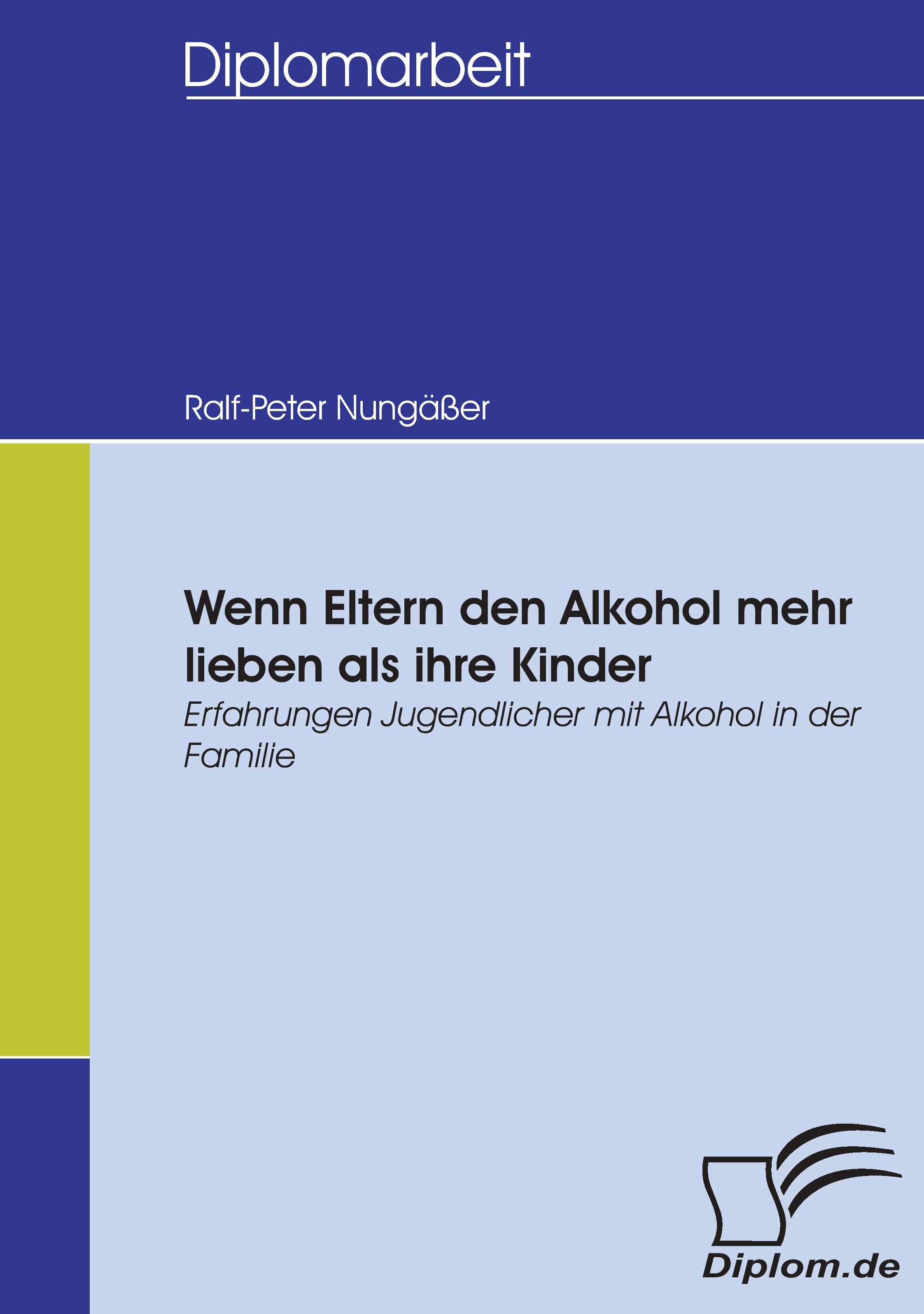 Vorderes Coverbild Wenn Eltern den Alkohol mehr lieben als ihre Kinder