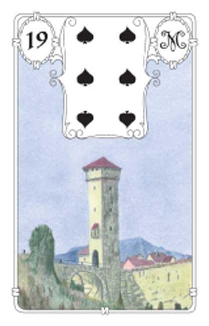 Beispielinhalt (Bild) Lenormand "Weiße Eule"