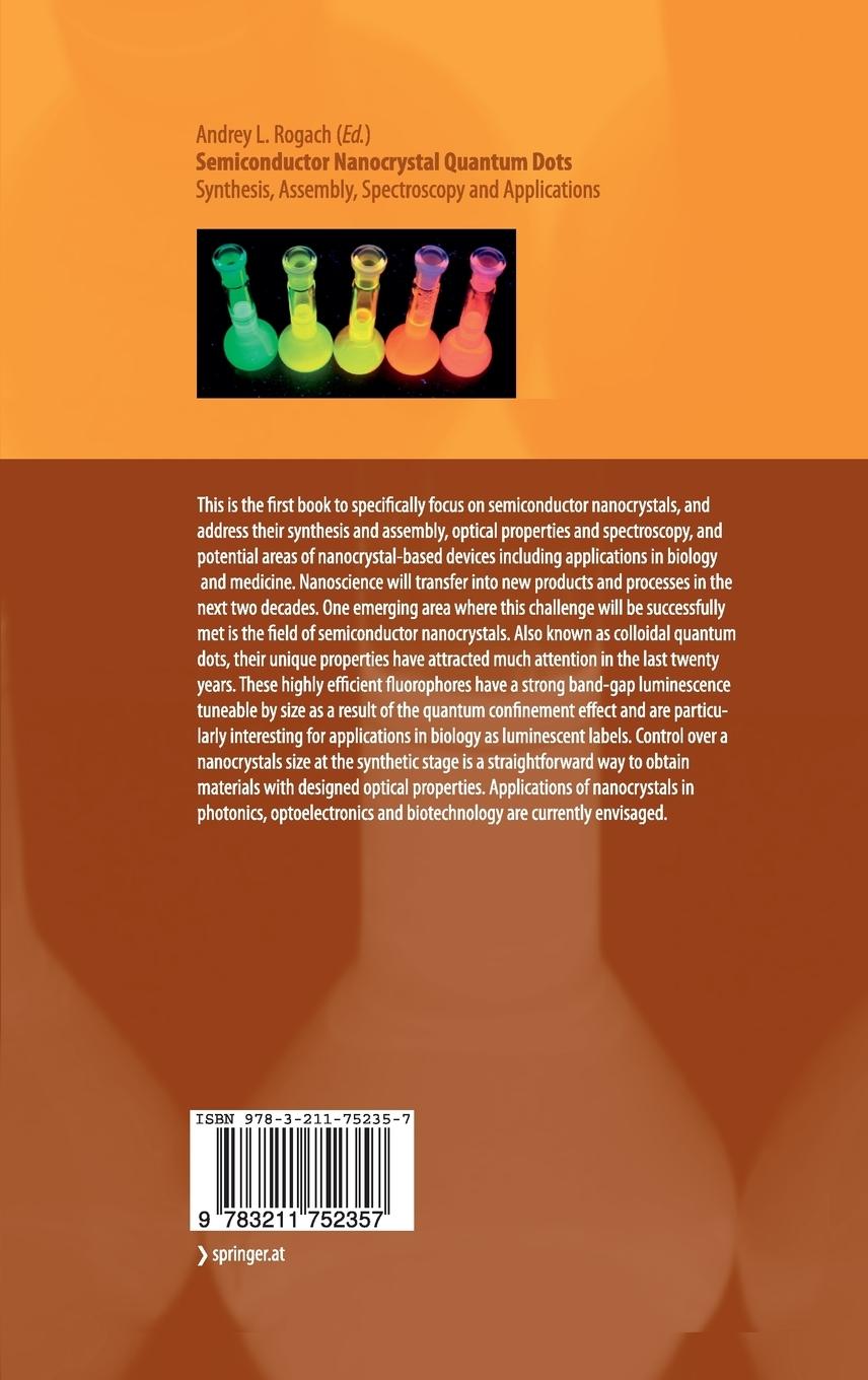 Rückseitencover Semiconductor Nanocrystal Quantum Dots