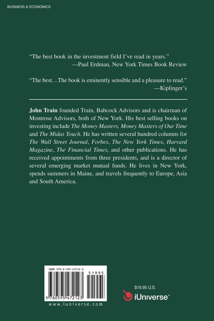 Rückseitencover The Craft of Investing