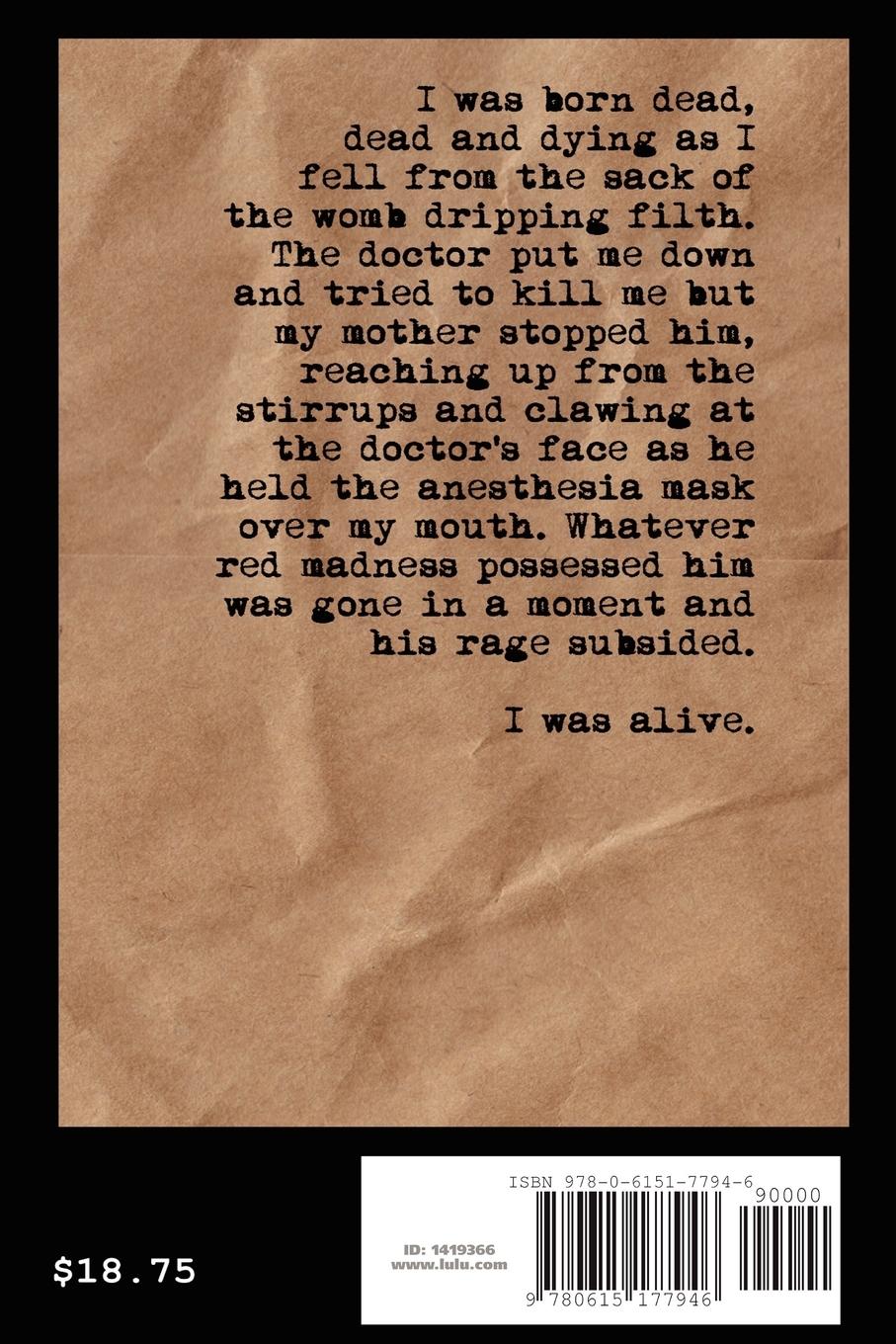 Rückseitencover Raw Youth