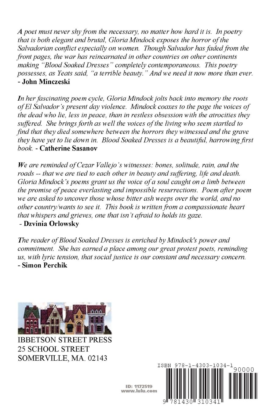 Rückseitencover Blood Soaked Dresses