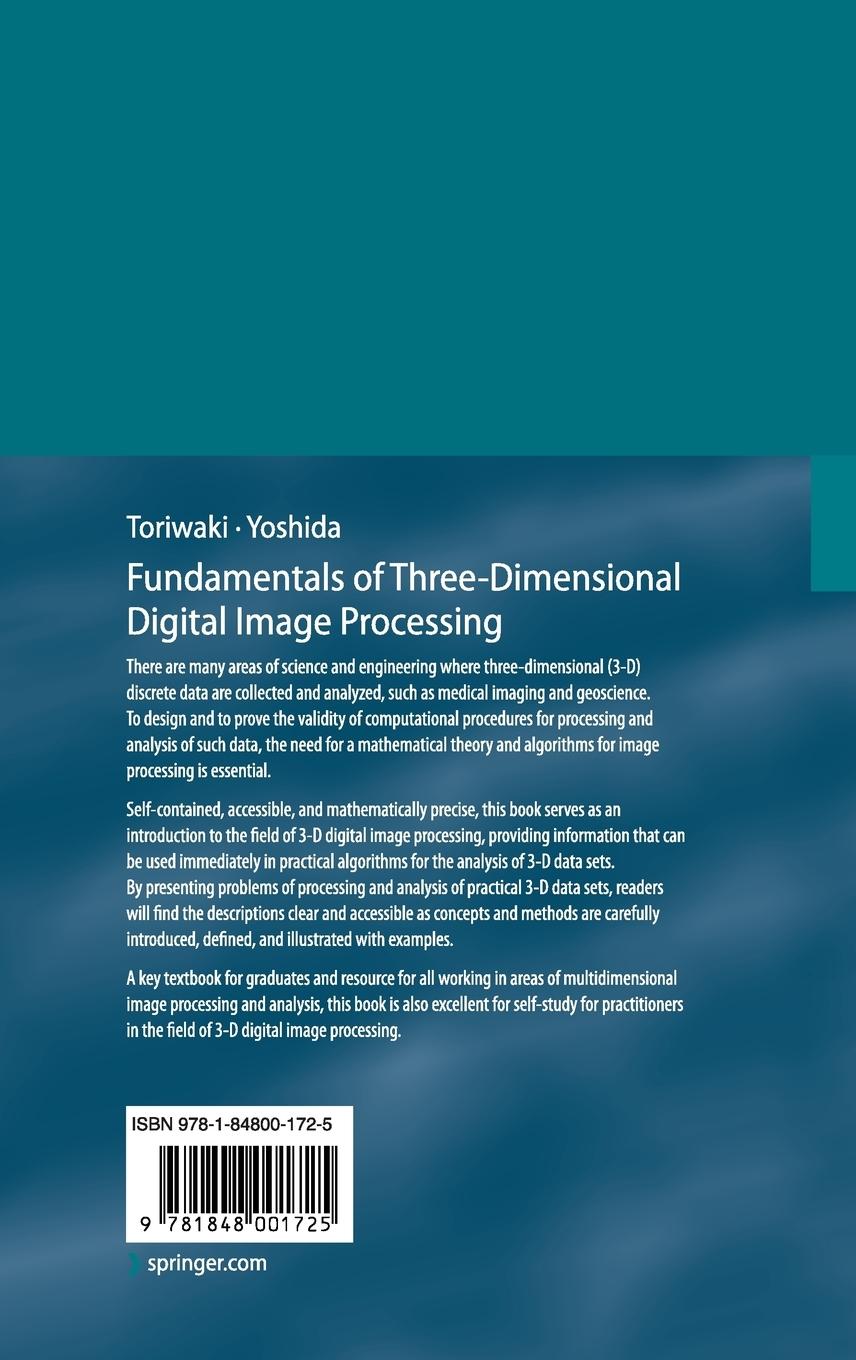 Rückseitencover Fundamentals of Three-dimensional Digital Image Processing