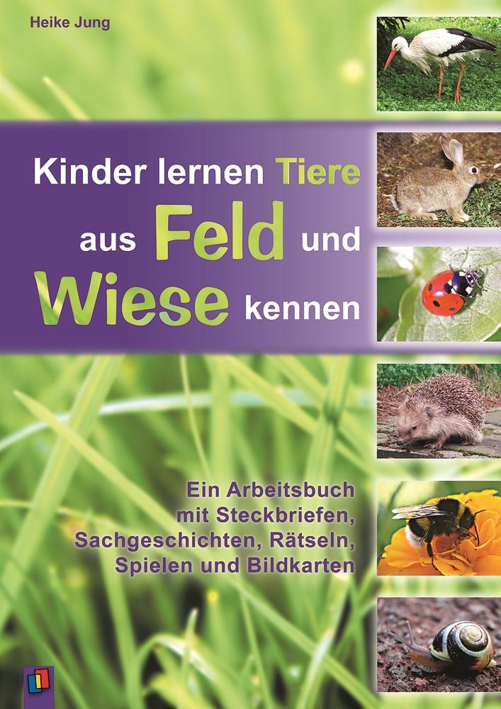 Vorderes Coverbild Kinder lernen Tiere aus Feld und Wiese kennen