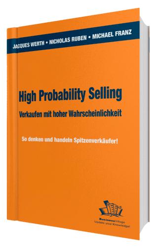 Vorderes Coverbild High Probability Selling - Verkaufen mit hoher Wahrscheinlichkeit