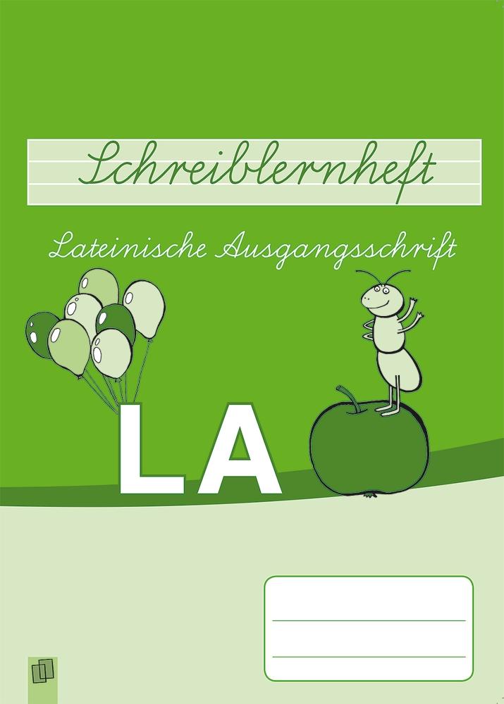 Vorderes Coverbild Schreiblernheft Lateinische Ausgangsschrift