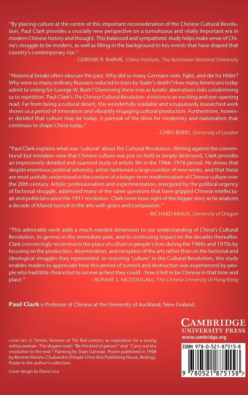 Rückseitencover The Chinese Cultural Revolution